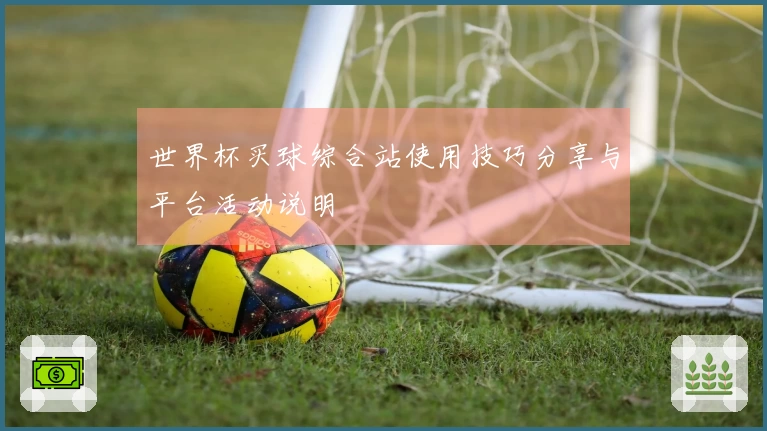 世界杯买球综合站使用技巧分享与平台活动说明