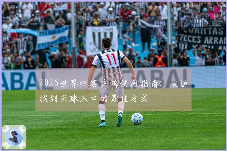 2026世界杯客户端使用指南：快速找到买球入口的最佳方式